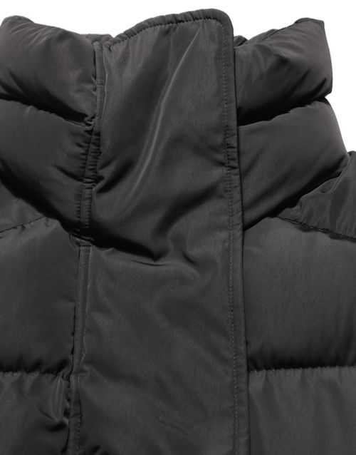 Padded Puffer Vest — Black