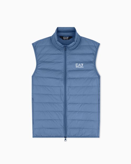 Packable gilet with zip and down padding Core Identity