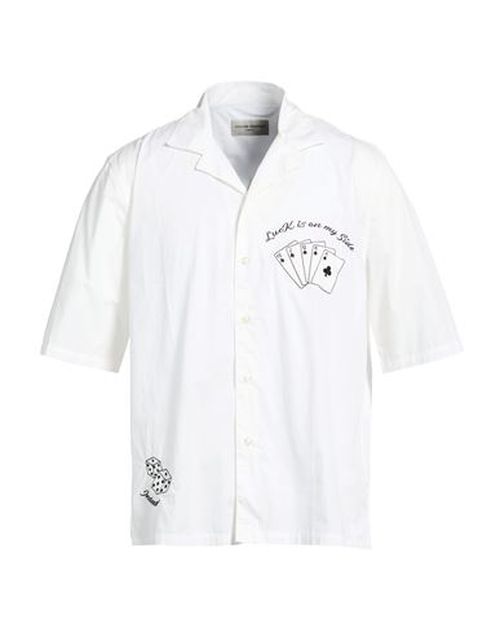 Officine Générale Man Shirt Off white Size L Cotton