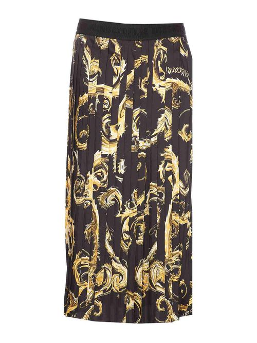 Chromo Print Couture Skirt