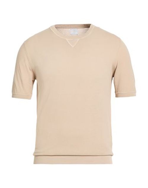 Man Sweater Beige Size S Cotton