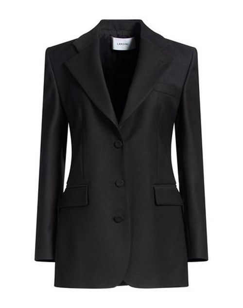 Woman Blazer Black Size 2 Wool