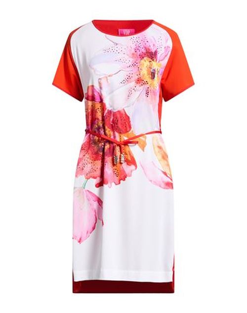 Club Woman Mini dress Red Size 6 Acetate, Viscose