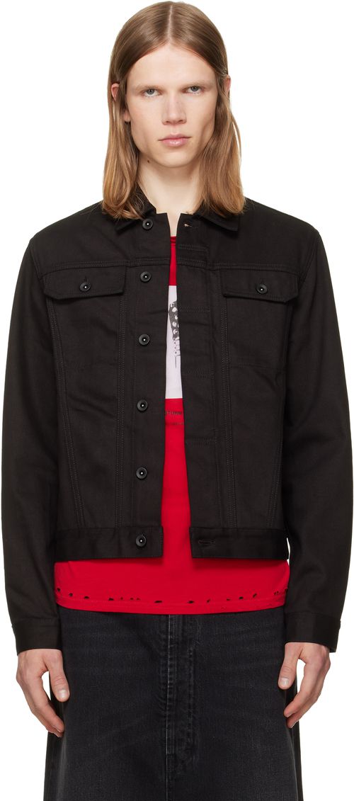 Black Jacob Type Three Denim Jacket