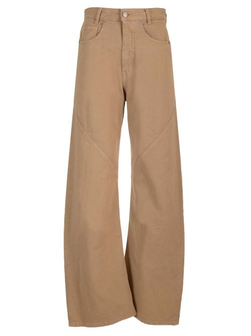 Trousers In Cotton Twill