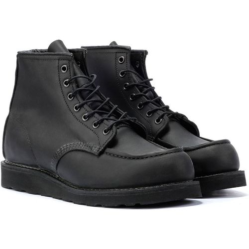 Red Wing Shoes 6 Inch Moc Classic Leather Mens Black Boot
