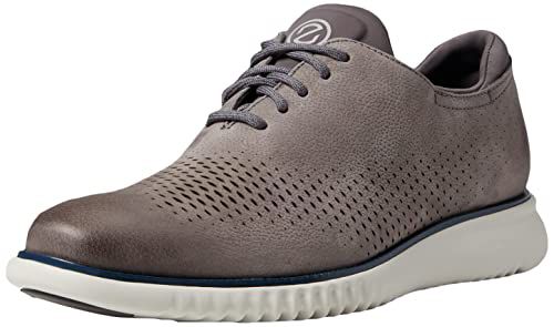 Cole Haan Mens 2 Zerogrand LSR Wing British Tan/Black/Ivory