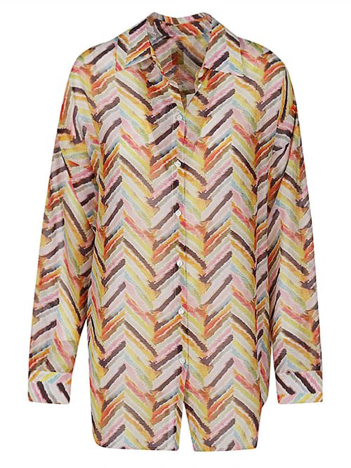 Multicolor Noto printed shirt