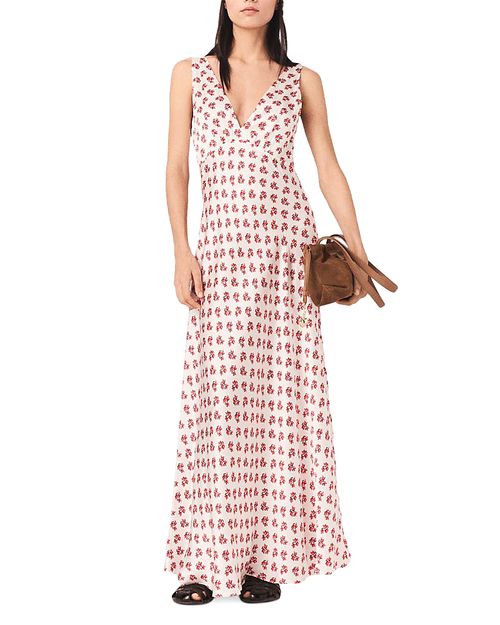 Renisity Printed Silk Dress