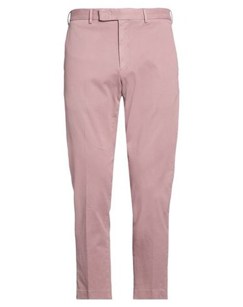 Man Pants Antique rose Size 34 Cotton, Cashmere, Elastane