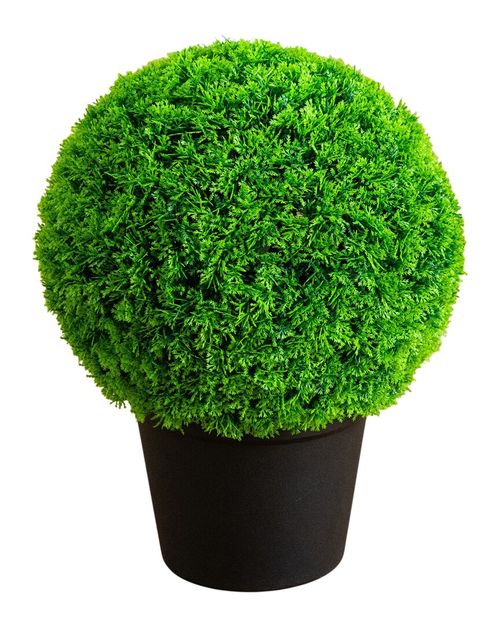 16in UV-Resistant Artificial Mediterranean Cypress Topiary  Plant (Indoor/Outdoor)