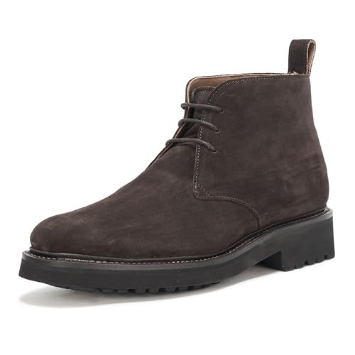 Allen Edmonds Mens Downing Lace Up Chukka Boot Tobacco Suede