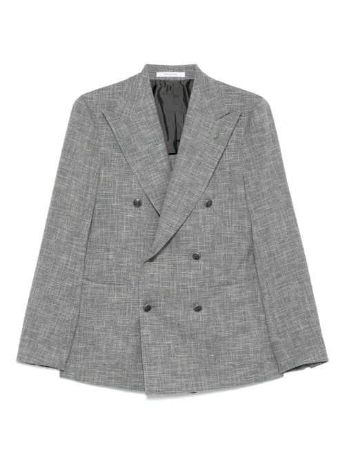 Tagliatore double-breasted blazer - Grey