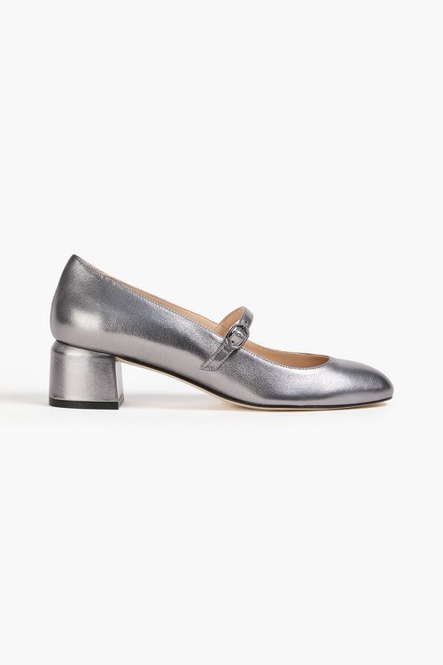Gabby 45 metallic leather Mary Jane pumps
