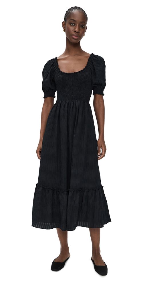 The Louisa Nap Dress Black