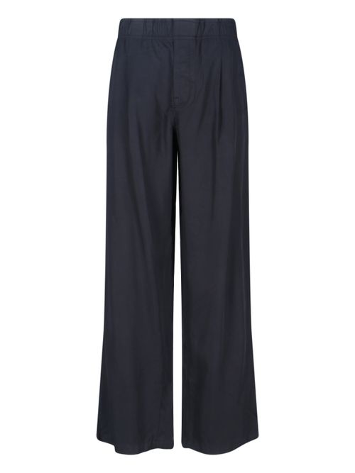 Twill Trousers with Horn Buttons