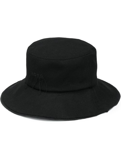Tonal logo bucket hat - Black