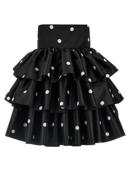 Satin Ruffle Dresses