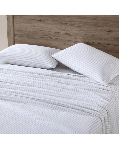 Trail Stripe 100% Cotton Flannel Sheet Set