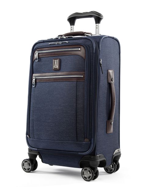 "Platinum Elite Limited Edition 21"" Softside Carry-On Luggage - Limited Edition True Navy"
