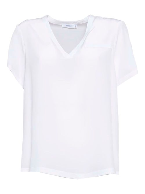 Silk T-shirt - White