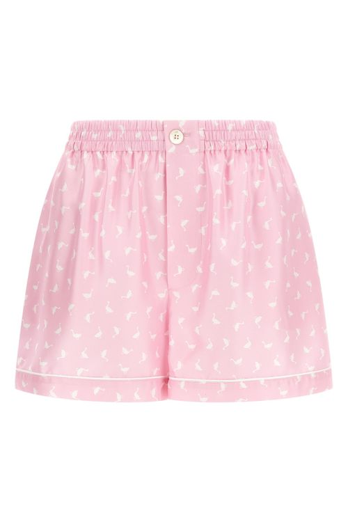 Pleated Shorts