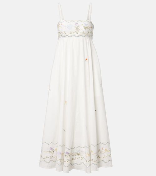 sachin and babi light blue dress ALÉMAIS Dusty Embroidered Mini Dress 16 AU/UK (12 US) main image 1