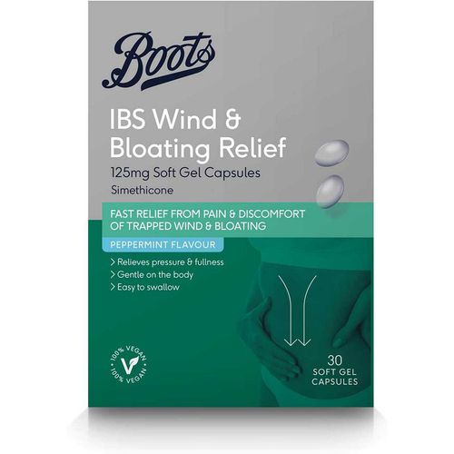 Boots Ibs Wind & Bloating Relief - 30 Soft Gel Capsule