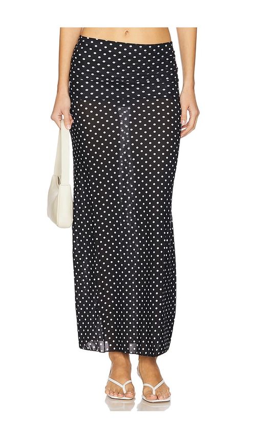 Indah JUPE LONGUE MICKEY en Black.  S. Also en