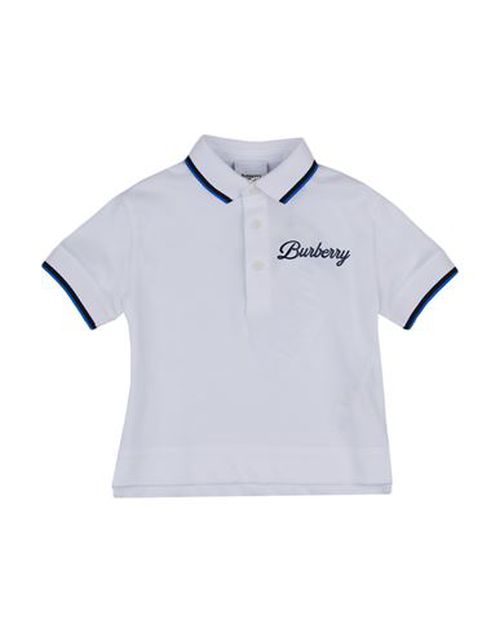 Kid Boy Polo shirt White Size 14 Cotton