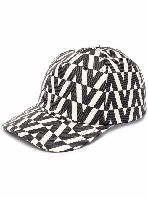 Optical Valentino baseball cap - Black