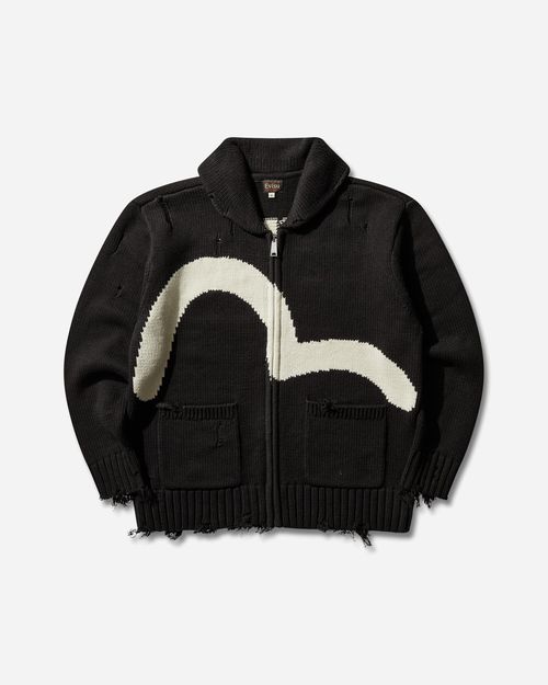 Men s Cowichan Cardigan Jacket Black