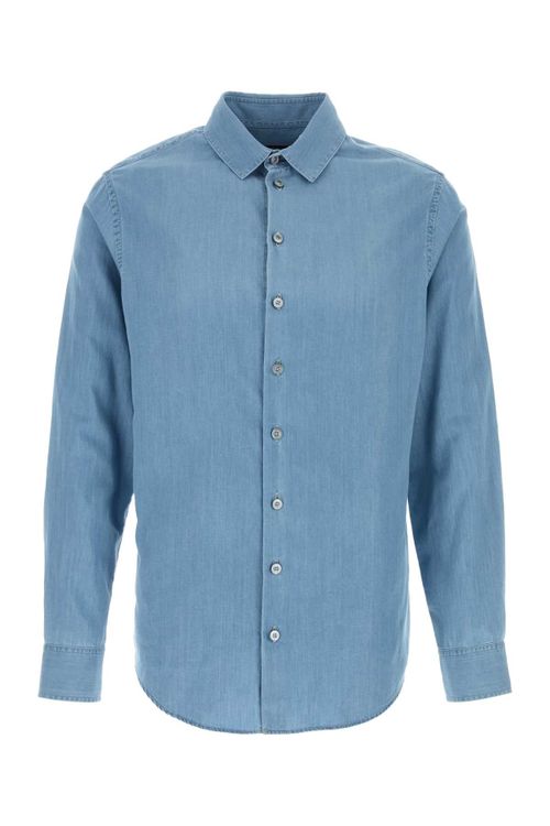 Denim Shirt — Light Blue