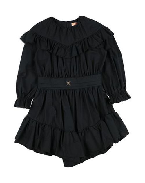 La Mia Bambina Kid Girl Kids' dress Black Size 12 Cotton