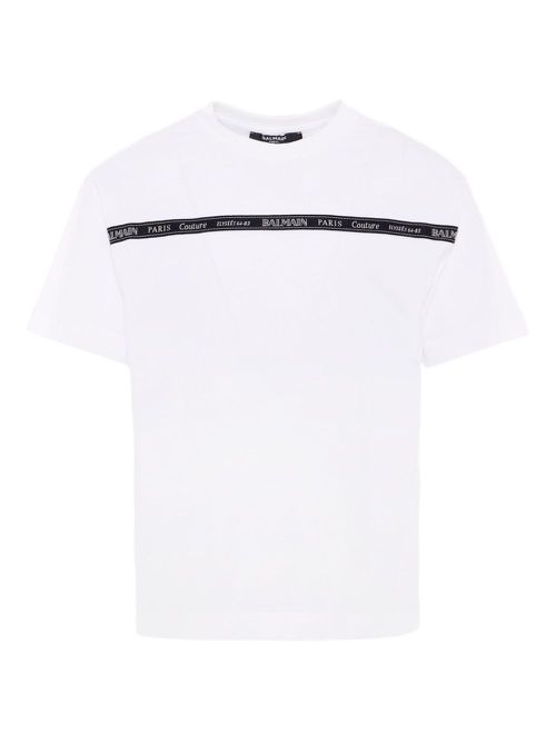 Logo-band T-shirt - White