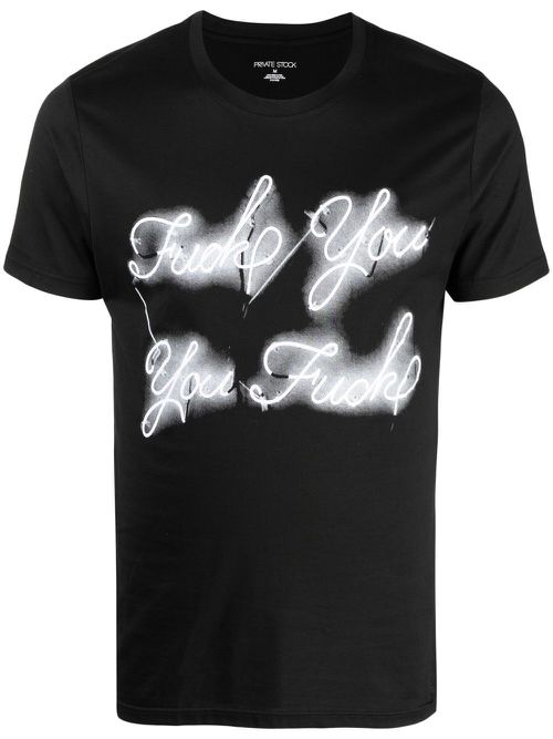 Graphic-print T-shirt - Black