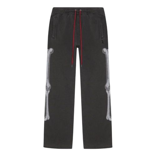 X Trippie Redd Skeleton Trak Faded Sweatpants 'Black'