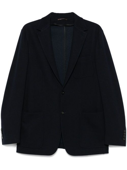 Felted blazer - Blue