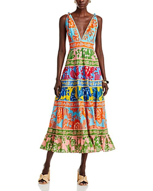 Lace Garden Colorblocked Dress