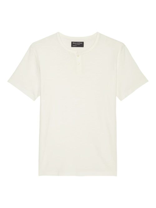 Henley short-sleeves T-shirt - White