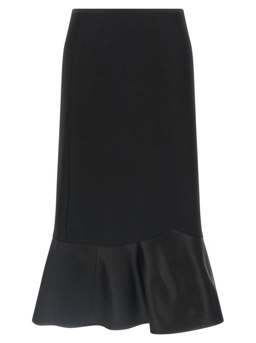 Grain de Poudre Skirt — Black