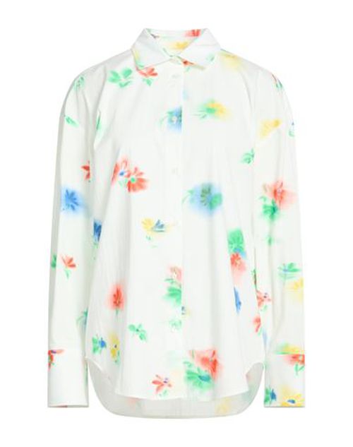 Woman Shirt White Size 4 Cotton