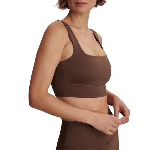 Women's Assure Cori Sports Bra Large Coffee Quartz