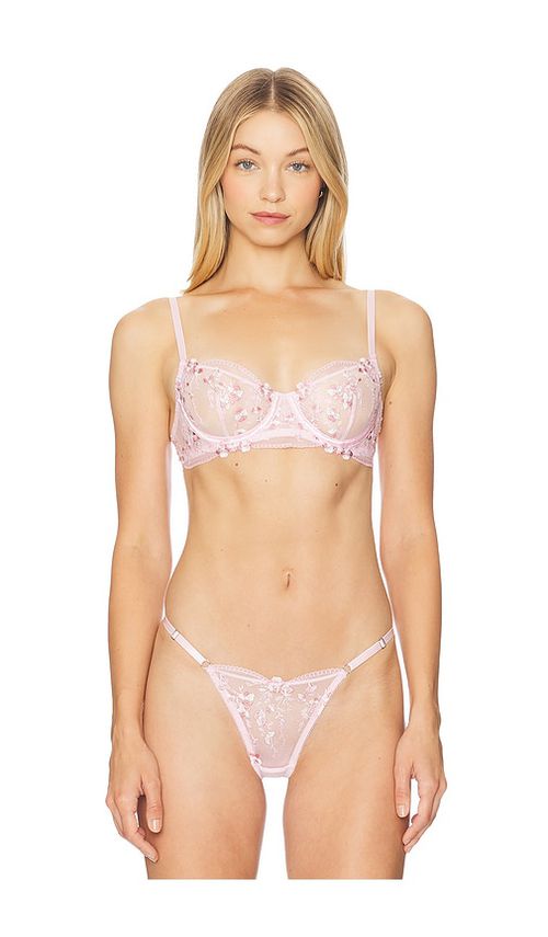 KAT THE LABEL Sofia Underwire Bra in Pink. -  XS also in L, M