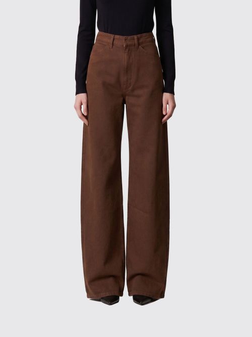 Pants Woman color Brown