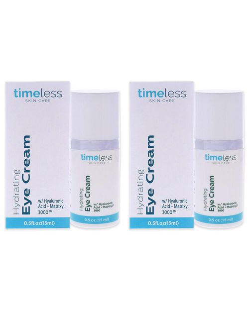 Unisex 0.5Oz Hydrating Hyaluronic Acid Eye Cream - Pack Of 2