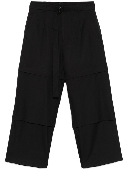 Meta Plated trousers - Black