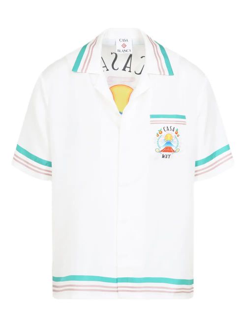Men's Cuban Collar Short Sleeve Shirt - FW25 Collection