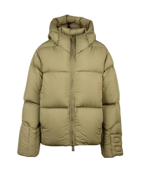 Military Green Polyamide Storm Down Jacket