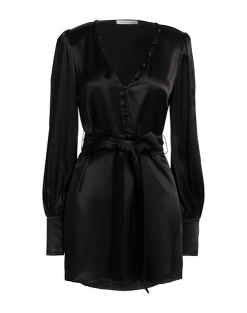 Mar De Margaritas Woman Mini dress Black Size S Viscose